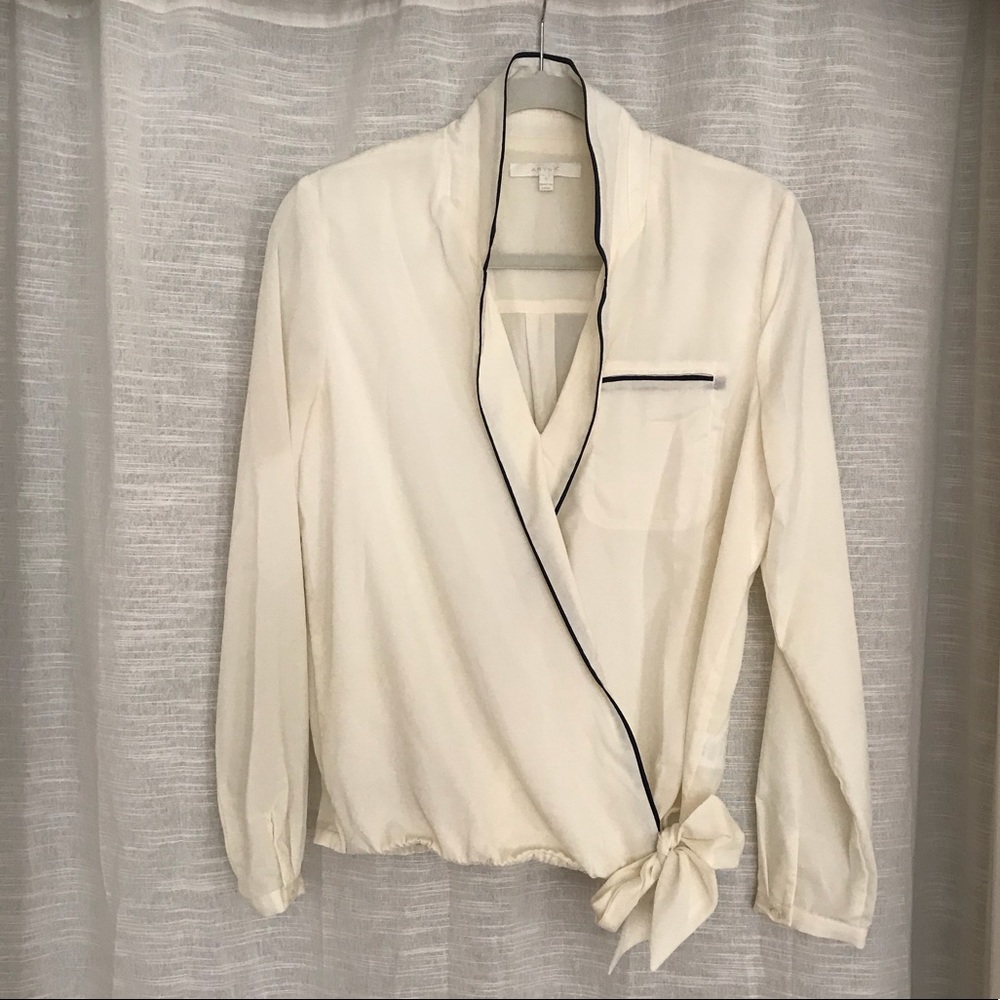 Wrap Blouse.